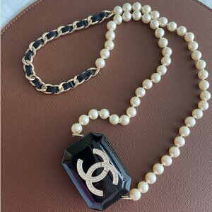 Chanel Necklace for Airpod Storage case